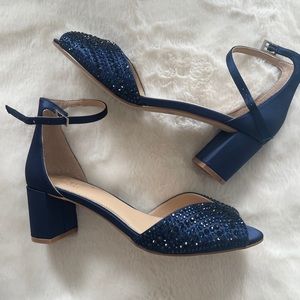 Navy blue heels